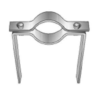 Extended Pipe Clamps